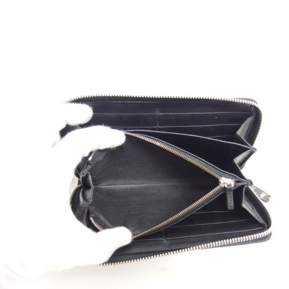GUCCI Python Round Zipper Long Wallet - Picture 5 of 6